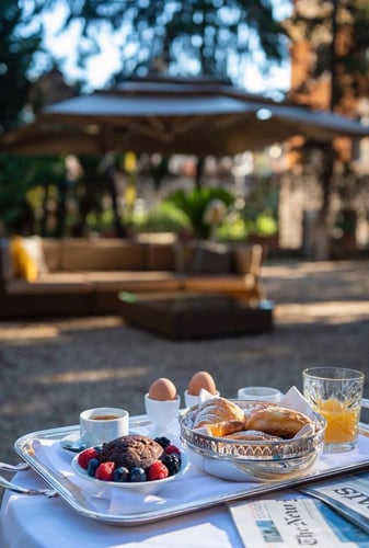 02 Colazione Hotel Principe Torlonia Roma